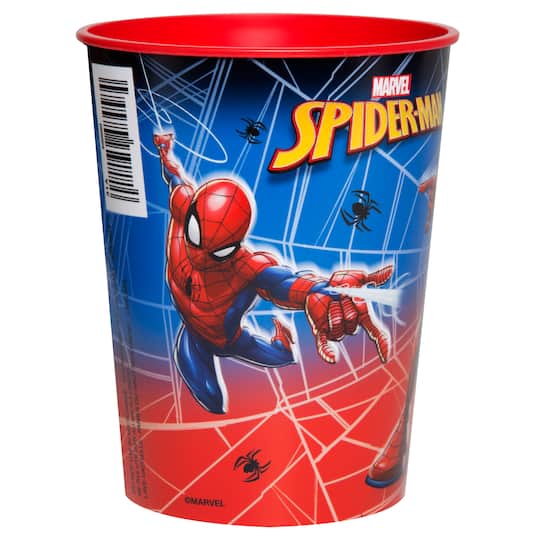 16oz. Spider-Man Plastic Cup